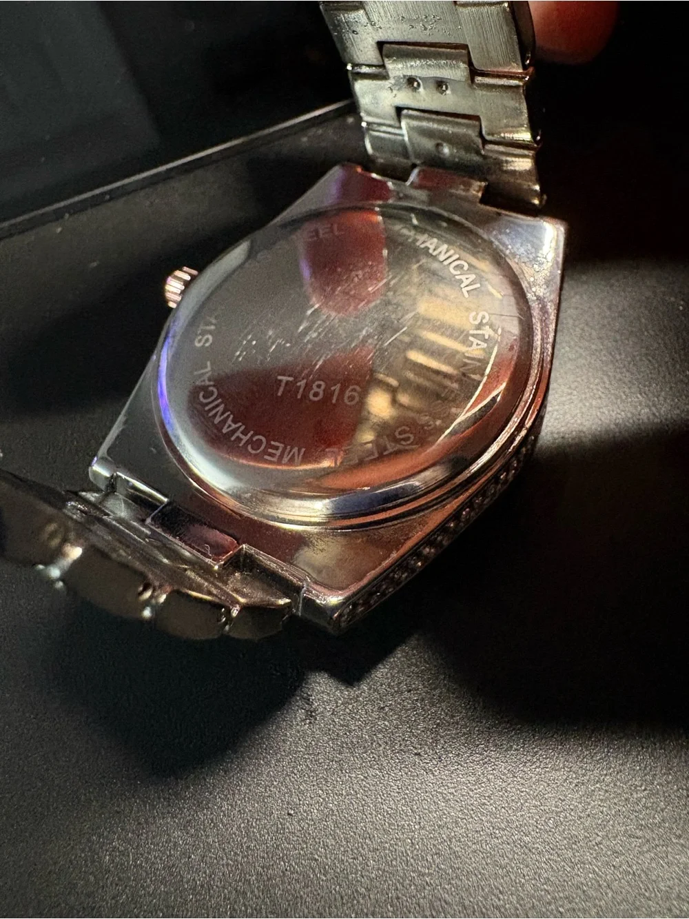 Arabic dial Cz Watch Sterling silver
